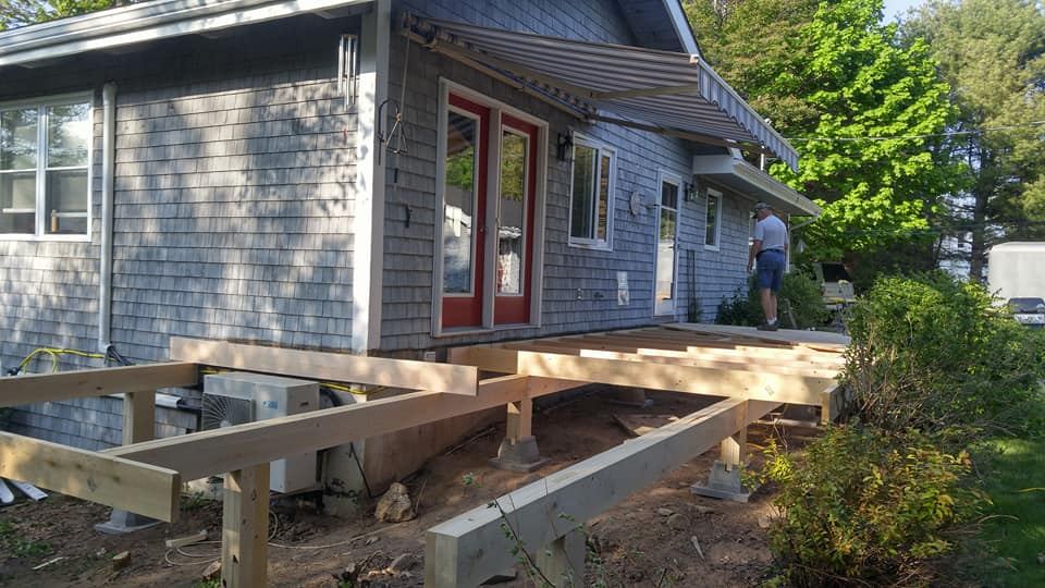 Decks & Gazebos in Moncton, NB — before