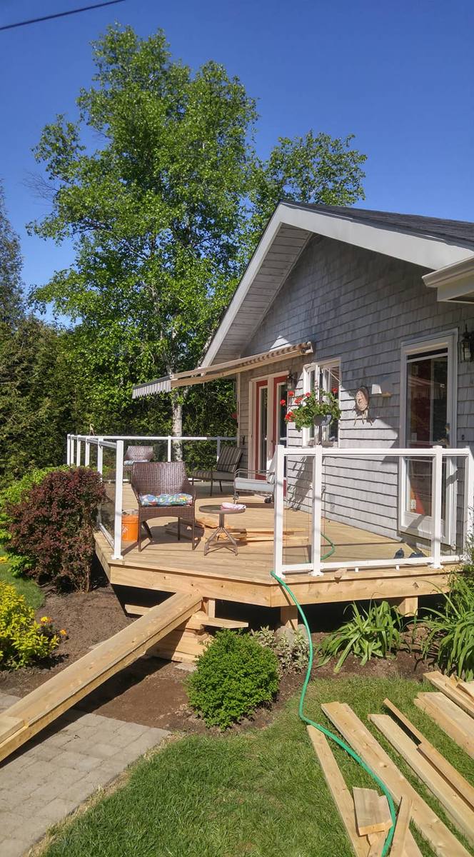 Decks & Gazebos in Moncton, NB — after