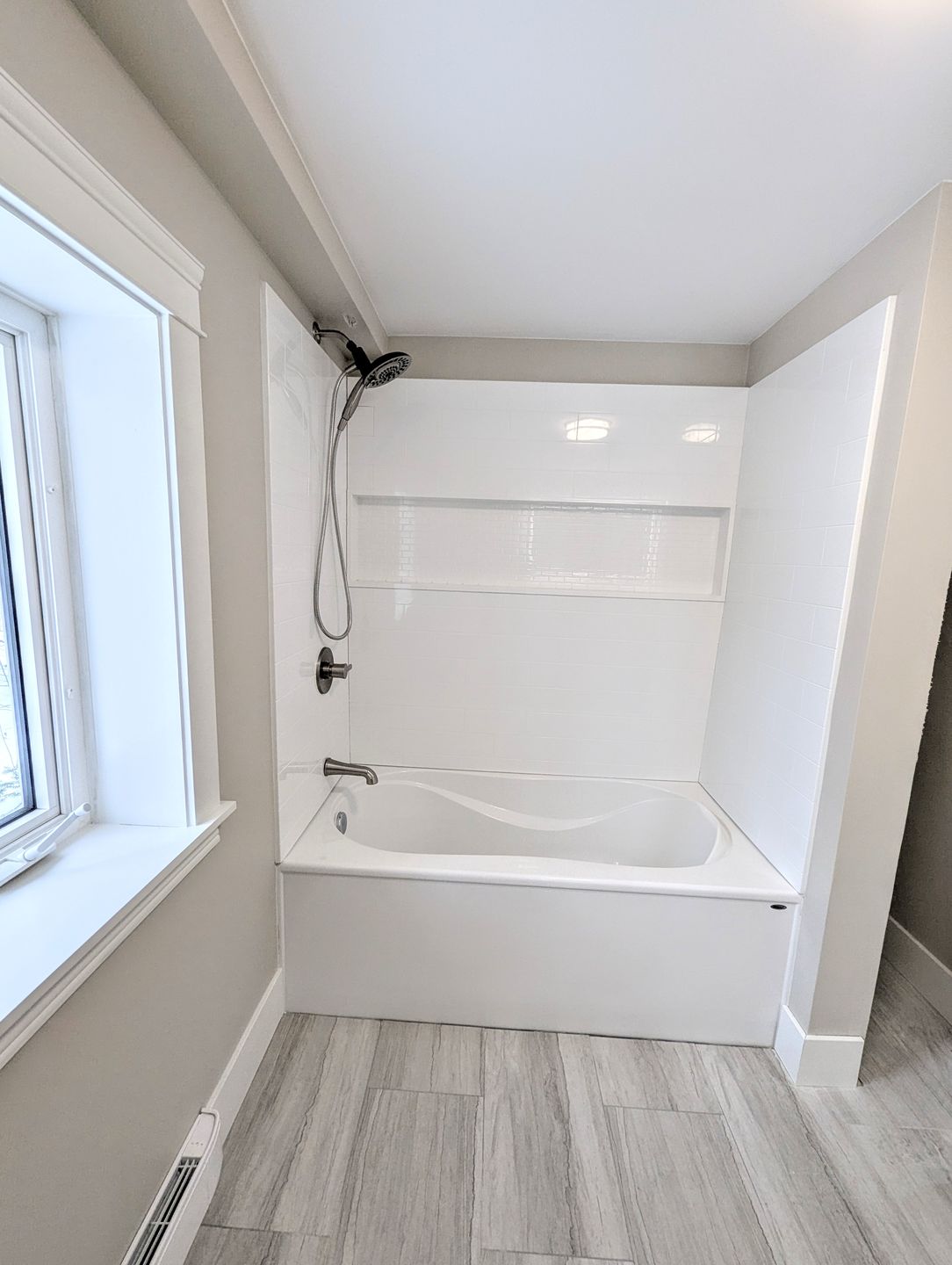 Bathroom tub installation, Irishtown NB