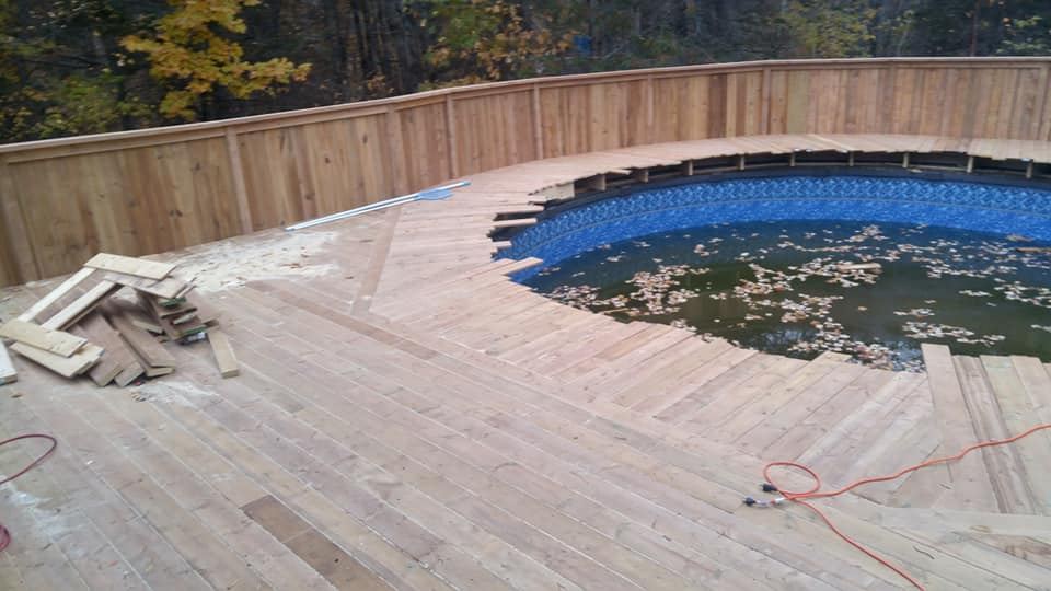 Decks & Gazebos in Moncton, NB — before